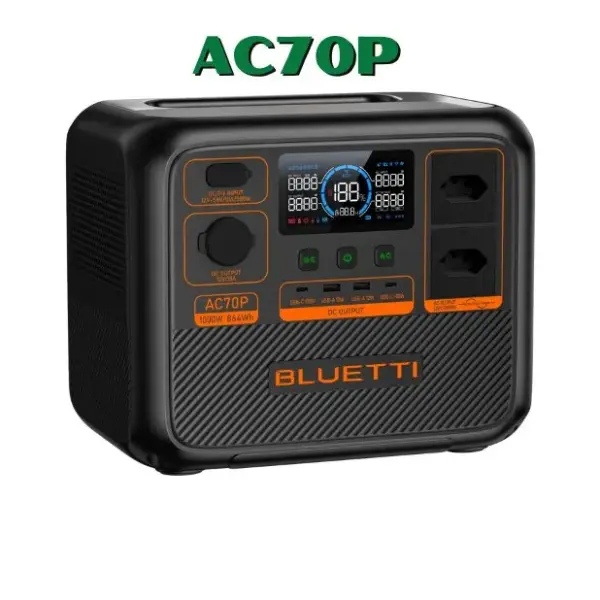 Bluetti AC70P Estação de Energia Portátil