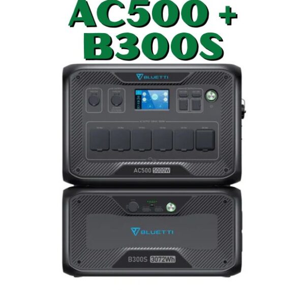 BLUETTI AC500 + B300S