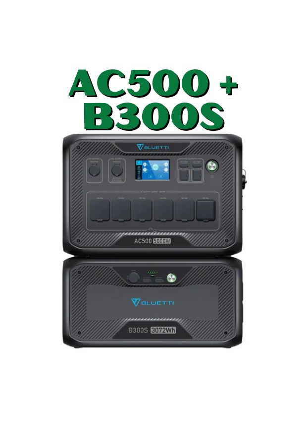 BLUETTI AC500 + B300S