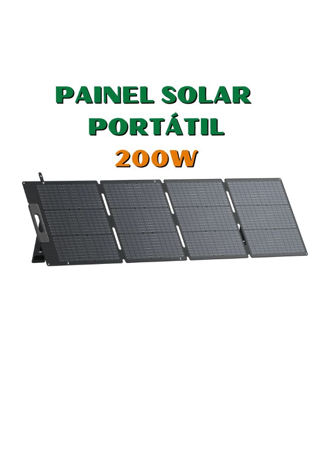 BLUETTI SP200L 200W Painel Solar Portátil