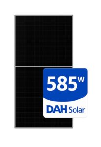 Placa Fotovoltaica Solar DAH 585W | N-Type Bifacial TopCon 1 Placa Fotovoltaica Solar DAH 585W