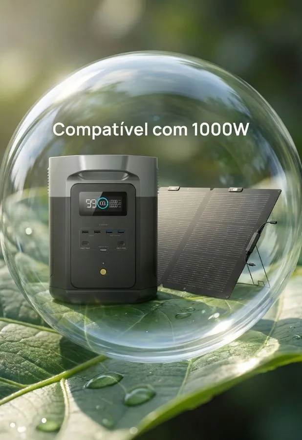 EcoFlow Delta 2 Max | 2400W — Promoção 10% Off