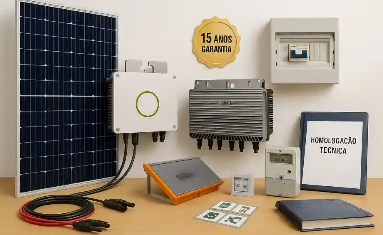 Kit Energia Solar Residencial Completo 800 kWh Mês | Promoção 3 Kit para Instalação Solar On Grid Completo