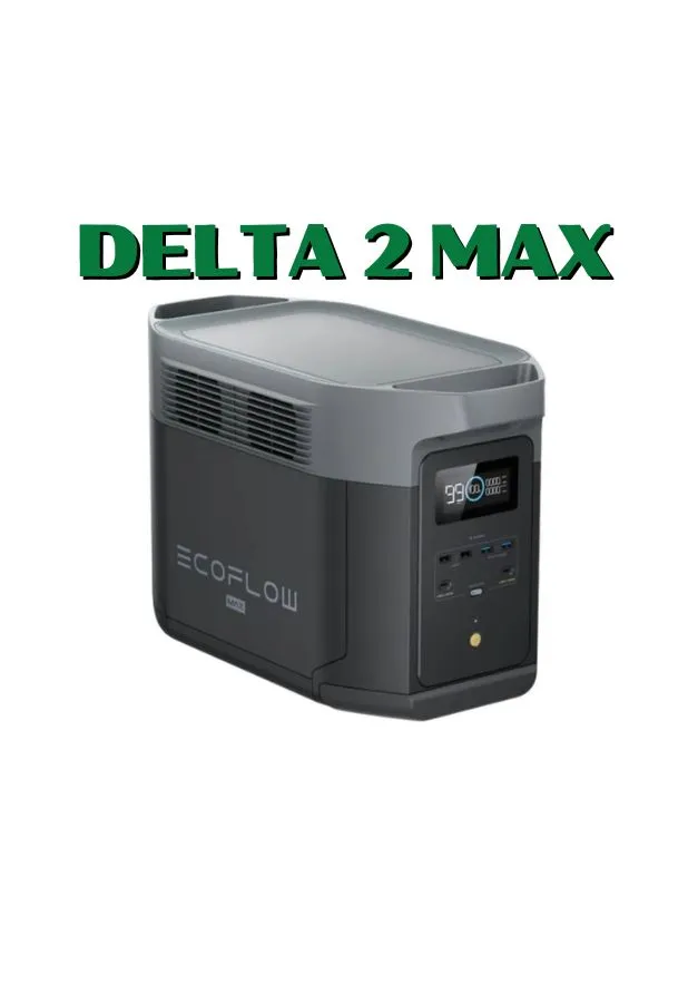 Ecoflow Delta 2 Max Estação de Energia Portátil