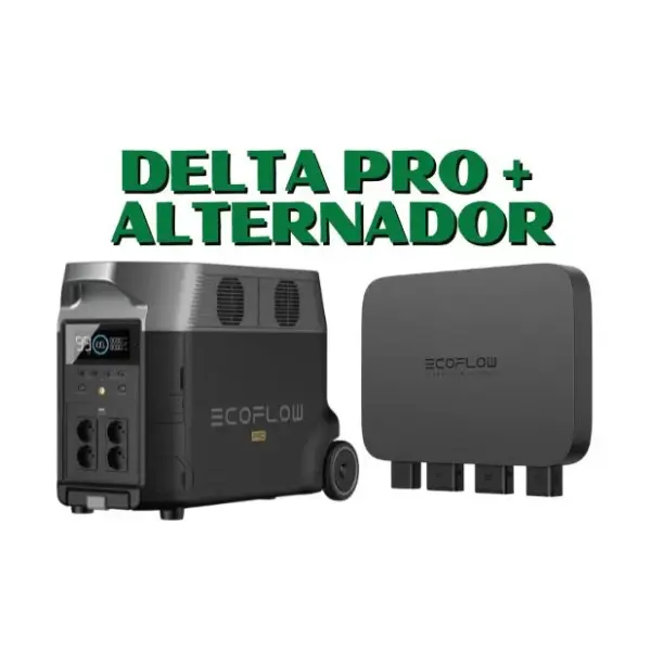 Kit Energia Solar Para Food Truck - Delta Pro e Alternador