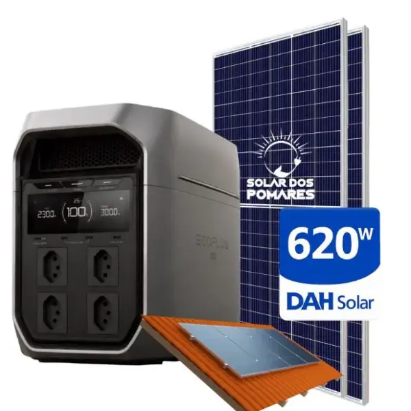 Kit EcoFlow DELTA 3 Max Plus 3000W e 2048 Wh
