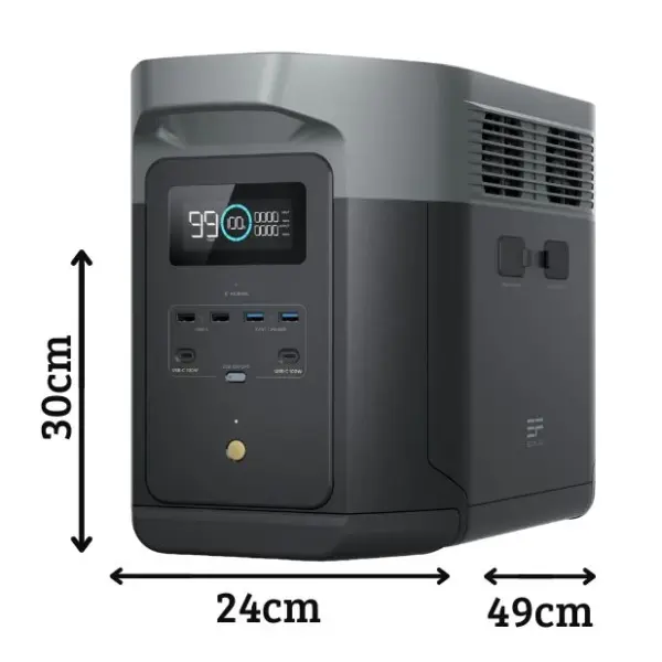 Delta 2 Max Dimensões