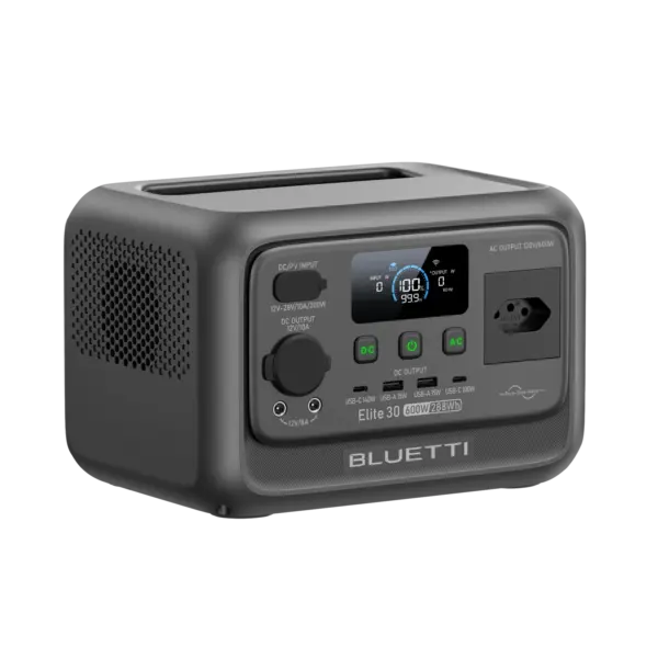 Bluetti Elite 30 V2 | 600W 288 Wh - Estação de Energia Portátil