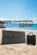 Bluetti Sora 220W - Painel Solar Portátil
