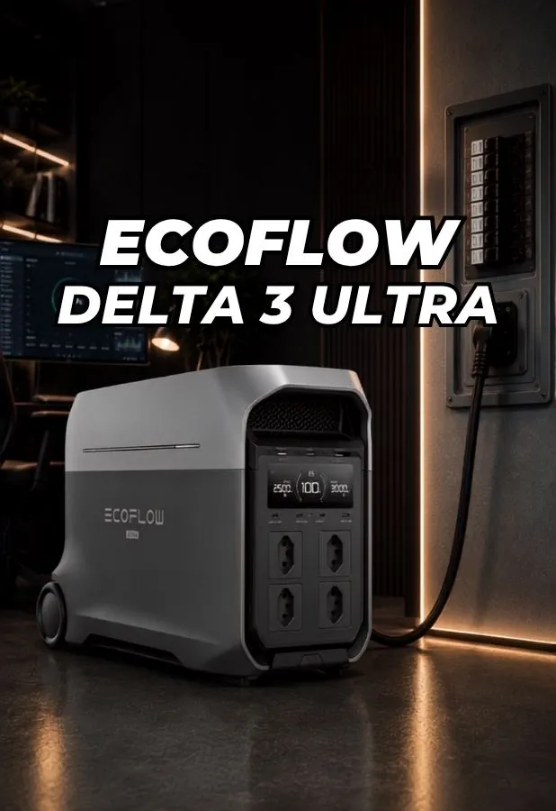 Ecoflow Delta 3 Ultra - Estação de Energia Portátil